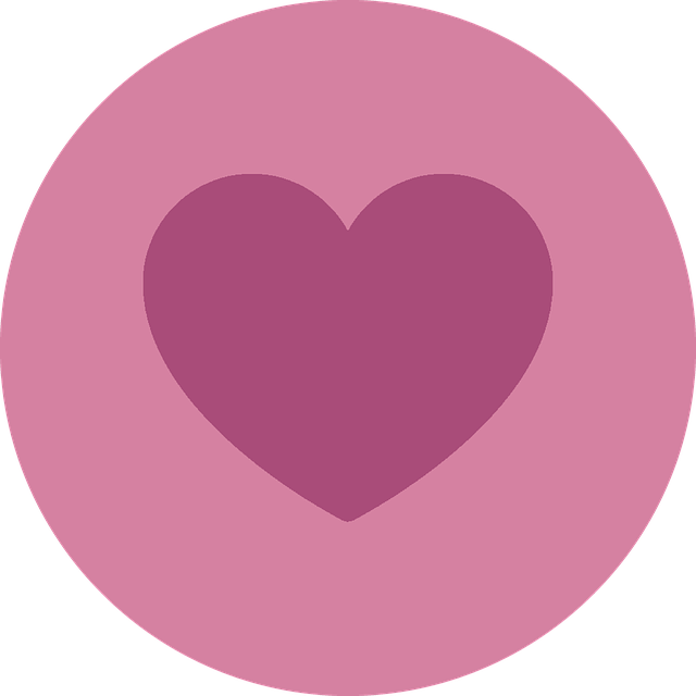 Free heart like love illustration