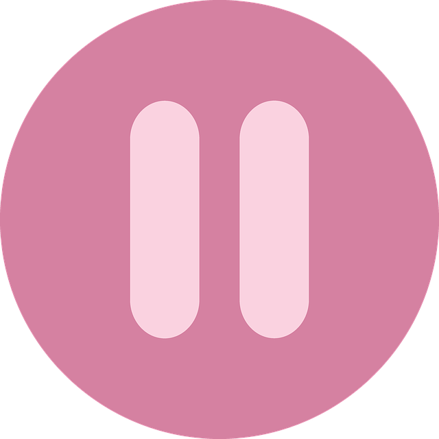 Free break stop button illustration