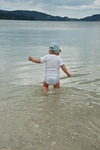 boy, sea, beach
