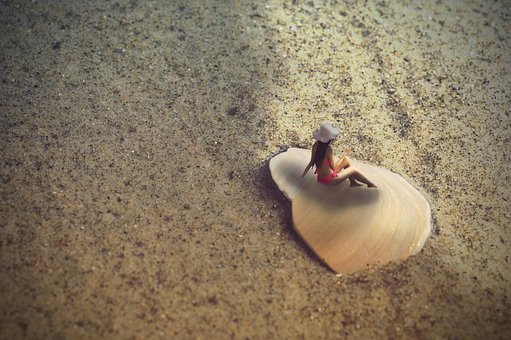 Foto-Manipulation, Strand, Foto