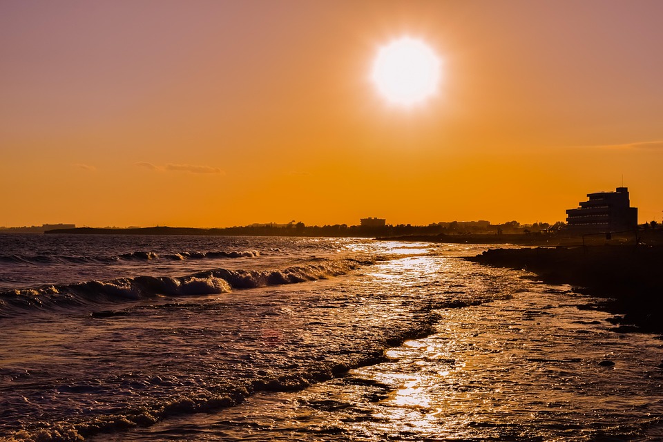 sunset afternoon sun free