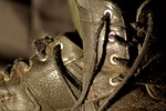 shoe, old, worn