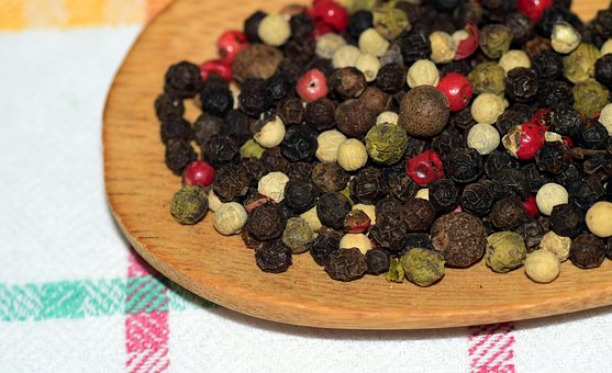 Pepper, Peppercorns, Spices, Season