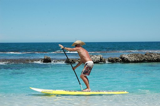 Standup Paddle Boarding, Sup, Ocean
