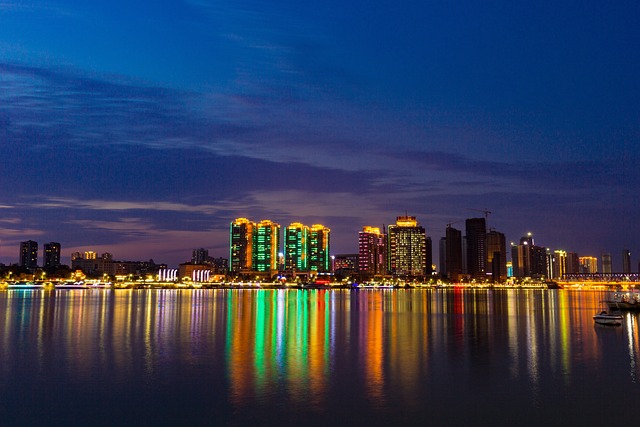 Free Night Night View photo and picture