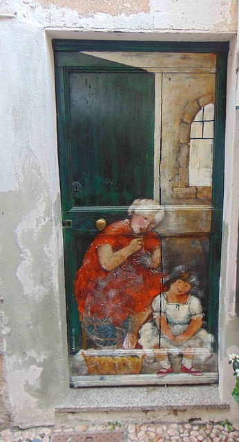 Free Door Painted Door photo and picture