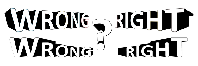 Free right false left illustration