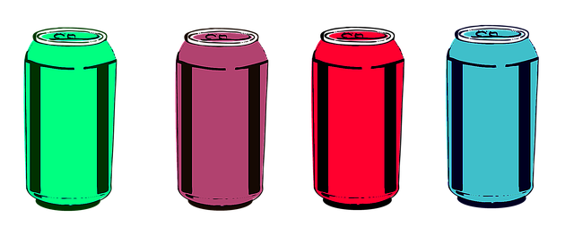 Free can break time drink illustration