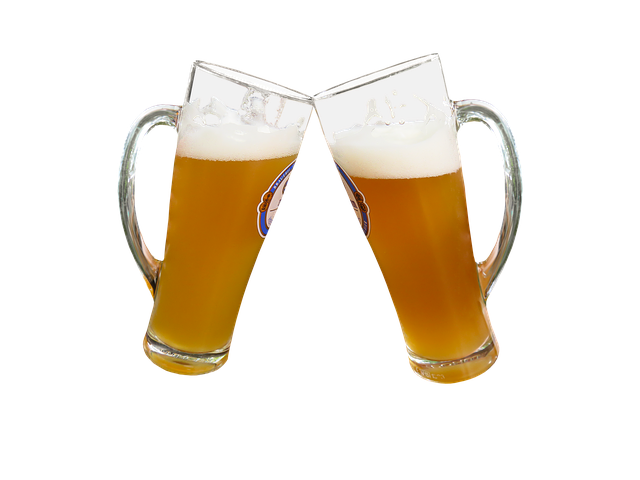 Free drink beer glasses illustration