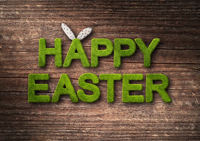Free easter holiday grass illustration