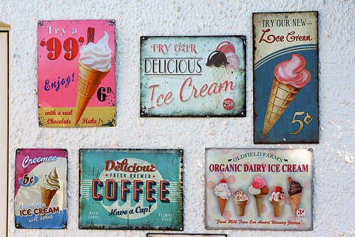 Tienda Online de Objetos y accesorios Vintage Pin Up Suagar Tienda Retro en Gijón PinUpSuagar, Carteles publicitarios moda retro