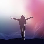 vector, girl, woman