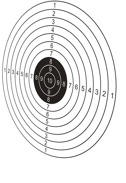 Free target rotated target shooting illustration