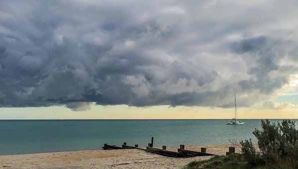 Free Clouds Sand photo and picture