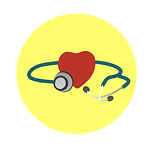 heart, stethoscope, health