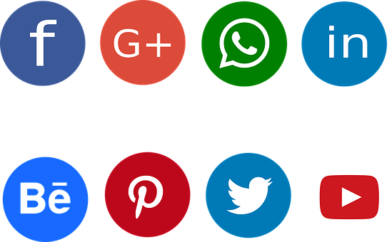 Social, Ícones, Aproveite, Social