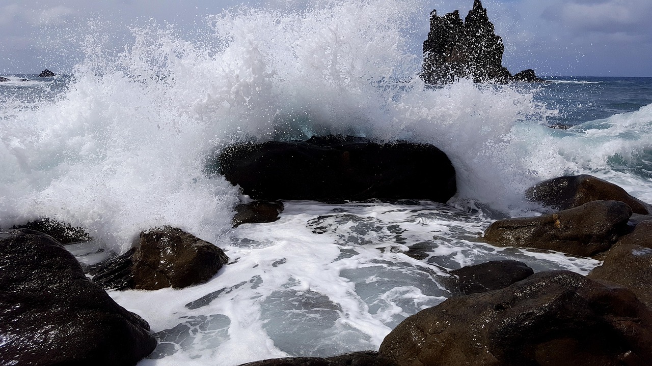 Mer Vagues L'Eau Pierre - Photo gratuite sur Pixabay - Pixabay