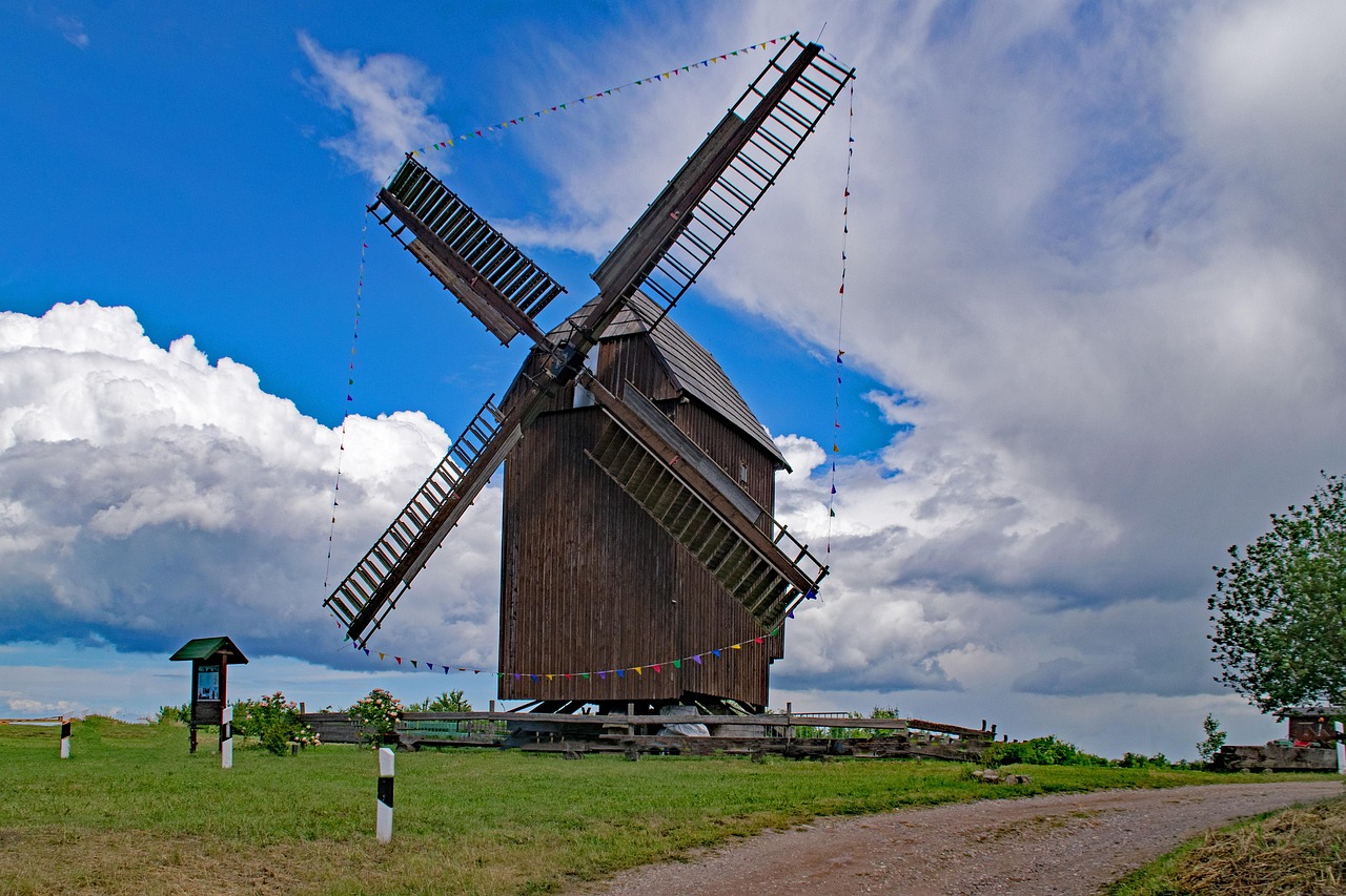 Post Mill - free online jigsaw puzzle photo