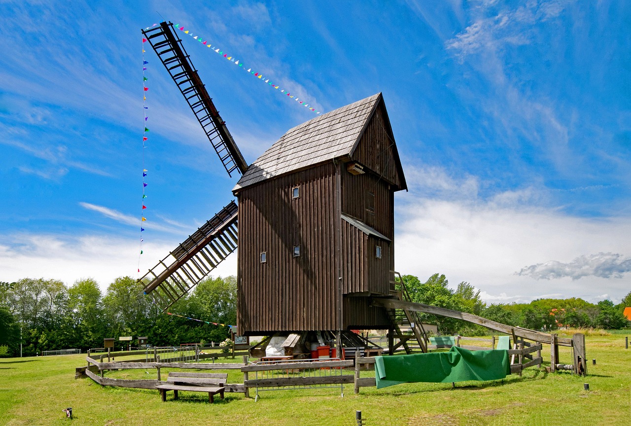 Post Mill - free online jigsaw puzzle photo