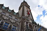 hamburg, town hall, architecture