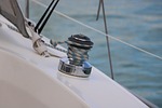 winch, rope, sailing boat