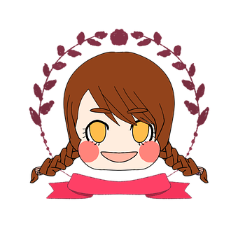 Free Girl Ornament illustration and picture