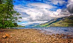 landscape, river, scotland