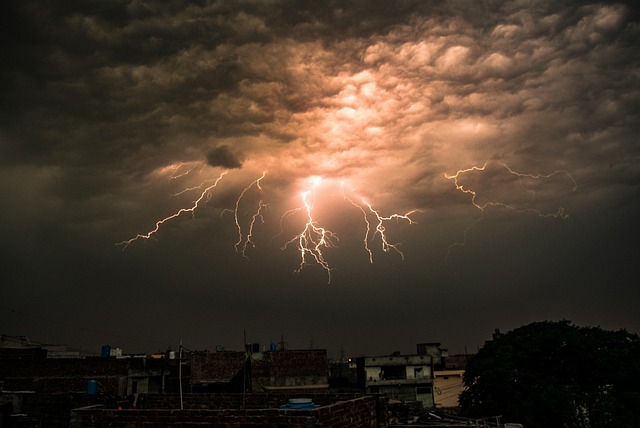 Free Lightning Sky photo and picture
