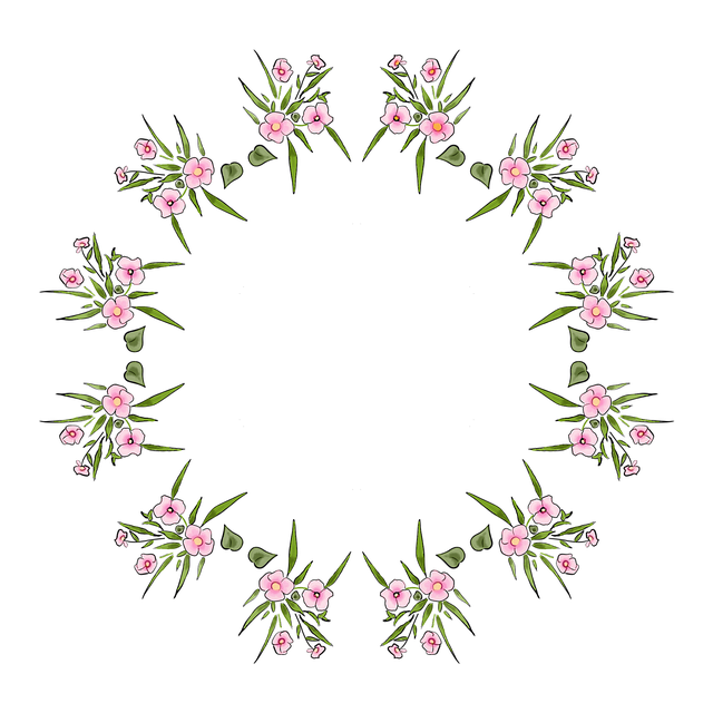 Download free HD stock image of Mandala Framework Wreath Free mandala framework wreath nature illustration