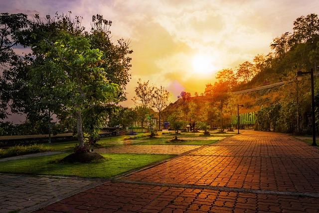 Free Landscape Sunset photo and picture