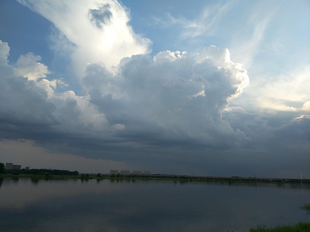 Free Blue Sky White Cloud photo and picture