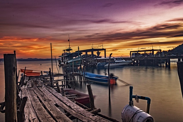 Free Boat Seascape photo and picture