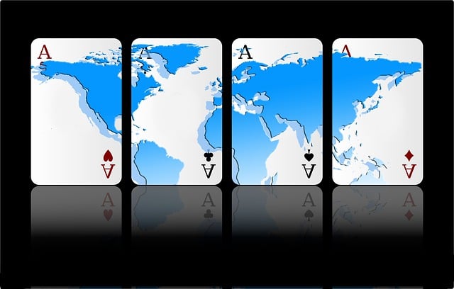 Free world continents earth illustration