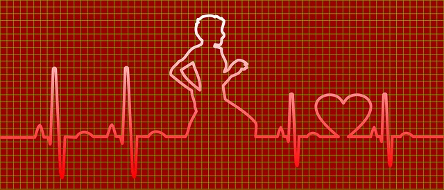 Free heartbeat pulse ecg illustration