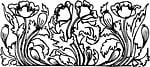 decoration, flower, vase