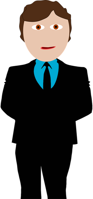 Free man announcer announcement illustration
