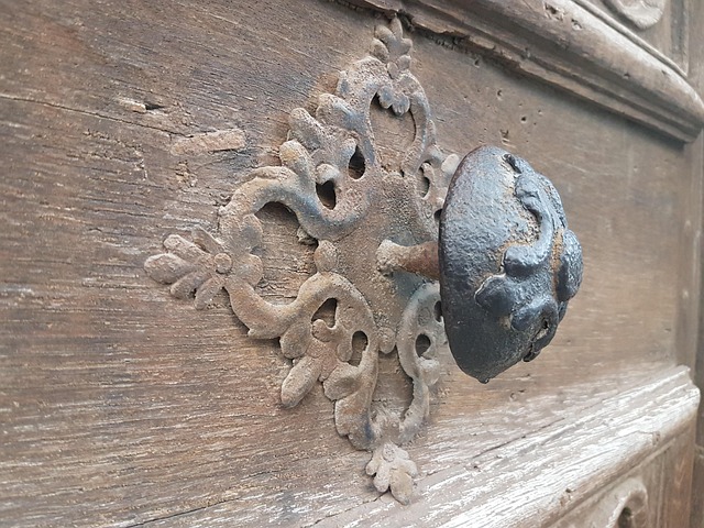 Deurklink, Antiek, Antieke, Kerk
