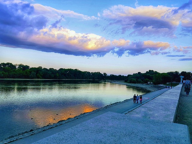 Hdr, Riverside, Wolk, Naar Szentendre