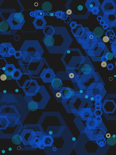 Azul, Tecnologia, Abstract, Blue Tech