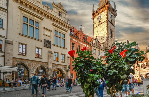 Prague, Astronomical, Clock, Tower, Old