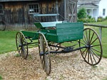wagon, carriage, buckboard