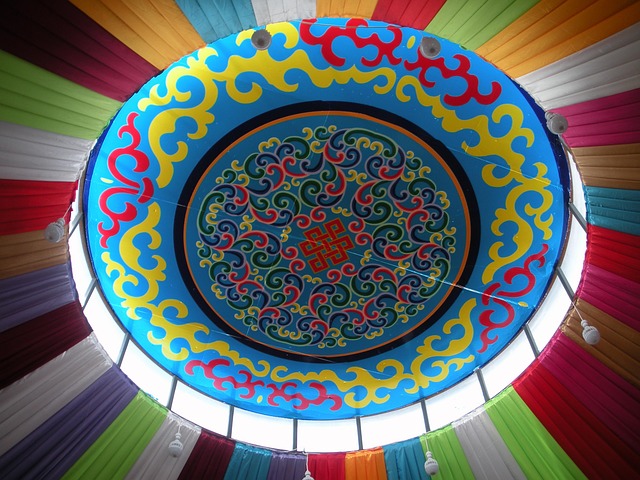 Free Yurt Colorful photo and picture