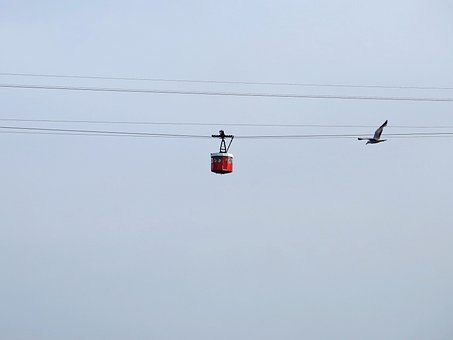 Barcelona, Lanovka, Dovolenka, Gondola