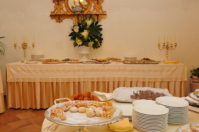 Buffet, Toetje, Eten, Sweet, Schotel