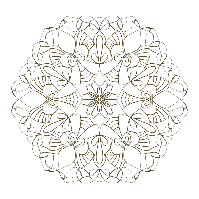 Free mandala loops devoured grind illustration