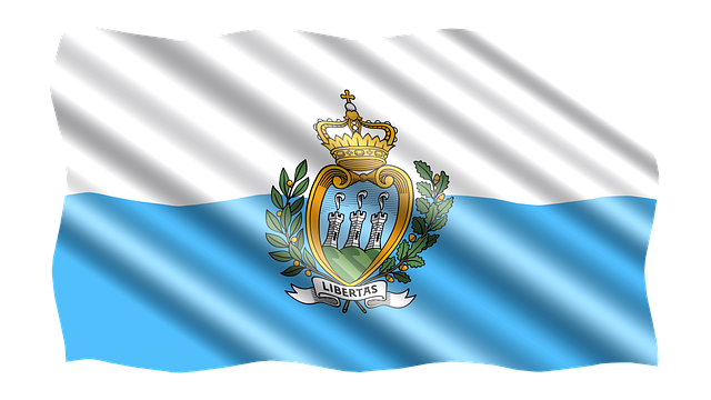 Free international banner flag illustration