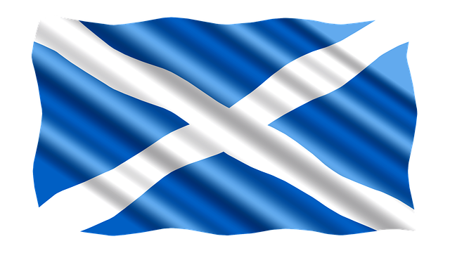 Free banner flag scotland illustration