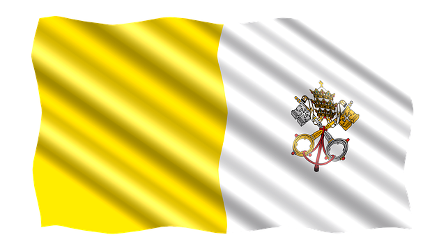 Free flag vatican banner illustration
