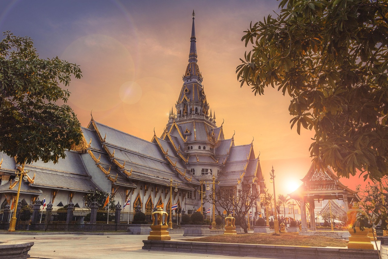 Temple - free online jigsaw puzzle photo