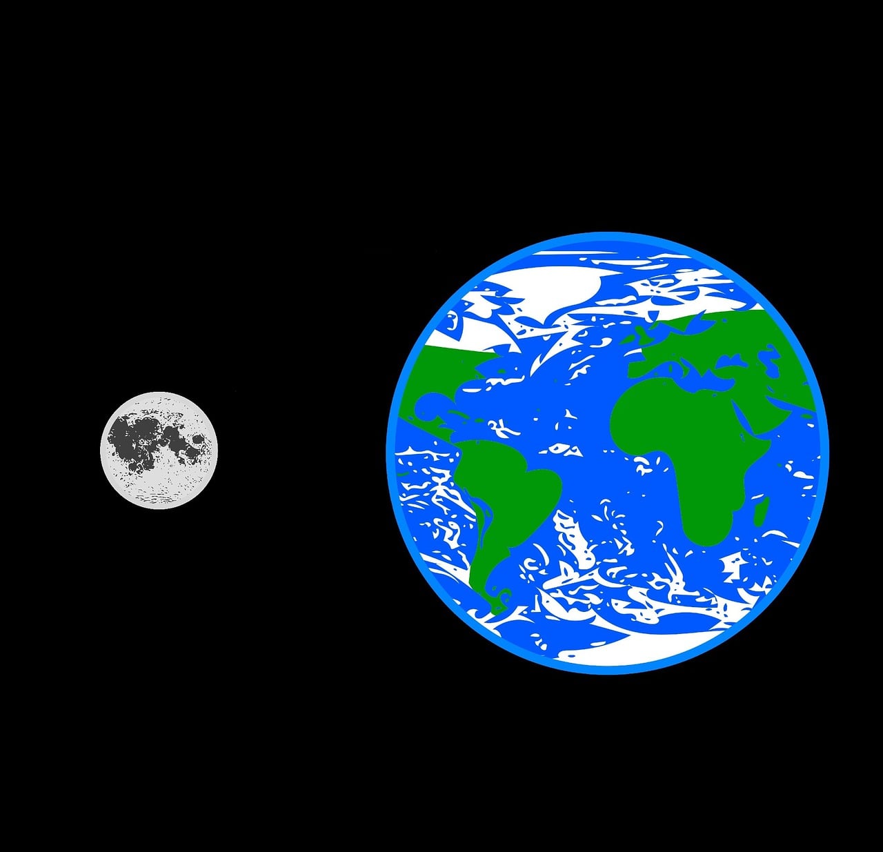 Solo, Lua, Natureza, Quarto, Lua Cheia